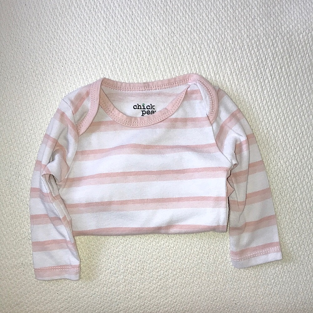 CHICK PEA | Baby Girls Pink Bodysuit Onesie | 0-3M